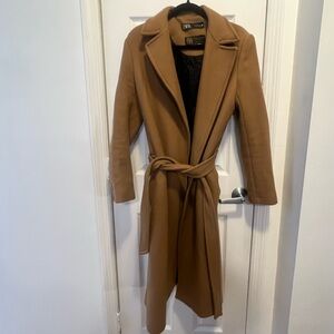 Zara camel coat